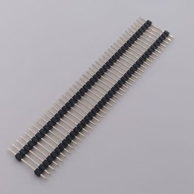 Pitch 2.0mm 40 Pin Female Connector Single Row Pcb Pin Header