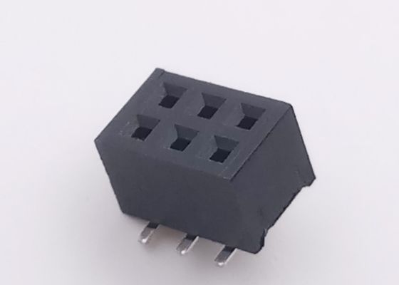 SMT Female 2mm pitch pin header 2X3 P Surface Mount Pin Header