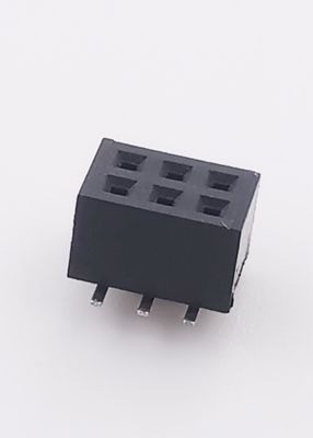 SMT Female 2mm pitch pin header 2X3 P Surface Mount Pin Header