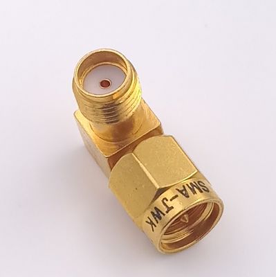 DC 8.5 GHz 90 Degree Sma Connector Sma Female To  Male Adapter Connector Right Angle