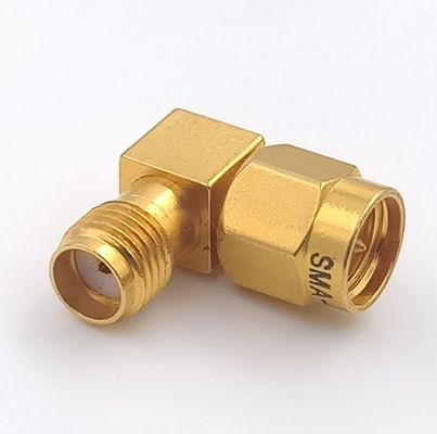 DC 8.5 GHz 90 Degree Sma Connector Sma Female To  Male Adapter Connector Right Angle