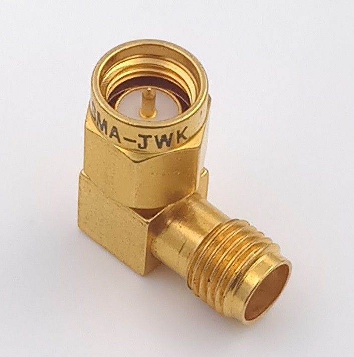 DC 8.5 GHz 90 Degree Sma Connector Sma Female To  Male Adapter Connector Right Angle